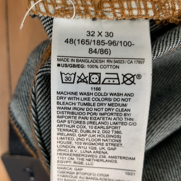 Gap men’s mid rise straight leg - Picture 6 of 7